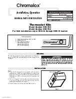 Chromalox HVH-TK5 Installation, Operation And Renewal Parts Identification preview