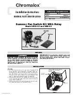 Preview for 1 page of Chromalox HVS-02 Nstallation Instructions And Renewal Parts Identification