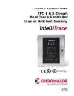 Chromalox IntelliTrace   ITC 2 Installation & Operation Manual preview