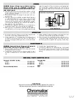 Предварительный просмотр 2 страницы Chromalox KBLC Installation Instructions