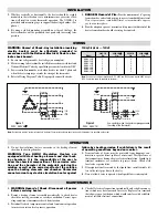 Предварительный просмотр 2 страницы Chromalox NWHO-33015 Installation And Renewal Parts Identification