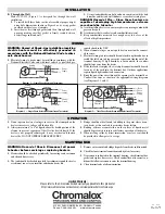 Preview for 2 page of Chromalox PD412-5 Installation And Operating Instructions