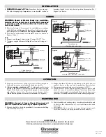 Предварительный просмотр 2 страницы Chromalox PD438-2 Installation, Operating And Maintenance Instructions