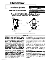 Chromalox PE417-3 Installation, Operation And Renewal Parts Identification предпросмотр