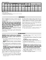 Предварительный просмотр 2 страницы Chromalox PF451-3 Installation, Operation And Renewal Parts Identification