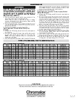 Предварительный просмотр 4 страницы Chromalox PN403-1 Installation, Operation And Renewal Parts Identification