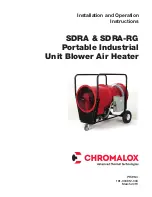 Предварительный просмотр 1 страницы Chromalox SDRA-30-43 Installation And Operation Instructions Manual