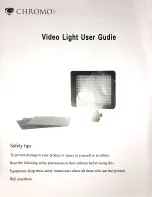 Chromo 160LED User Manual preview