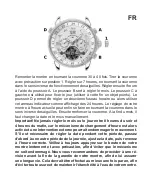 Предварительный просмотр 13 страницы Chronos Manufactures AB-4410 Etoile Polaire Instruction Manual / International Guarantee