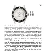 Предварительный просмотр 4 страницы Chronos Manufactures Andre Belfort AB-2010 Instruction Manual