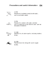 Предварительный просмотр 11 страницы Chronos Manufactures Andre Belfort AB - 4810 Agevole Instructions For Use Manual