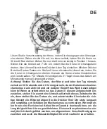 Предварительный просмотр 4 страницы Chronos Manufactures Andre Belfort AB-7610 Instruction Manual