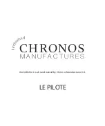 Предварительный просмотр 1 страницы Chronos Manufactures Andre Belfort AB-7910 Instruction Manual