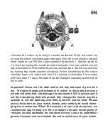 Preview for 9 page of Chronos Manufactures Andre Belfort AB-8310 Instruction Manual