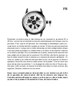 Предварительный просмотр 14 страницы Chronos Manufactures Andre Belfort AB-8410 Instruction Manual