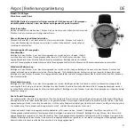 Предварительный просмотр 4 страницы Chronos Manufactures Chrono Diamond Argos 11200 Instruction Manual / International Guarantee