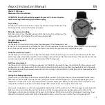 Предварительный просмотр 11 страницы Chronos Manufactures Chrono Diamond Argos 11200 Instruction Manual / International Guarantee