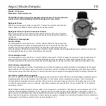 Предварительный просмотр 18 страницы Chronos Manufactures Chrono Diamond Argos 11200 Instruction Manual / International Guarantee