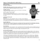 Предварительный просмотр 39 страницы Chronos Manufactures Chrono Diamond Argos 11200 Instruction Manual / International Guarantee