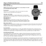 Предварительный просмотр 53 страницы Chronos Manufactures Chrono Diamond Argos 11200 Instruction Manual / International Guarantee