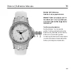 Предварительный просмотр 60 страницы Chronos Manufactures Chrono Diamond Dionne 10910 Instruction Manual / International Guarantee