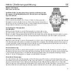 Предварительный просмотр 4 страницы Chronos Manufactures Chrono Diamond Hektor 11600 Instruction Manual