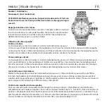 Предварительный просмотр 20 страницы Chronos Manufactures Chrono Diamond Hektor 11600 Instruction Manual