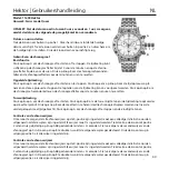 Предварительный просмотр 44 страницы Chronos Manufactures Chrono Diamond Hektor 11600 Instruction Manual