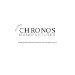 Предварительный просмотр 1 страницы Chronos Manufactures Chrono Diamond Nestorius 10620 Instruction Manual