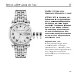 Предварительный просмотр 28 страницы Chronos Manufactures Chrono Diamond Nestorius 10620 Instruction Manual