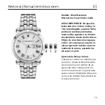 Предварительный просмотр 36 страницы Chronos Manufactures Chrono Diamond Nestorius 10620 Instruction Manual