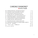 Предварительный просмотр 2 страницы Chronos Manufactures Chrono Diamond Okeanos 12000 Instruction Manual