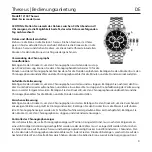 Предварительный просмотр 4 страницы Chronos Manufactures Chrono Diamond Theseus 12100 Instruction Manual