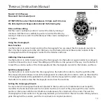 Предварительный просмотр 12 страницы Chronos Manufactures Chrono Diamond Theseus 12100 Instruction Manual