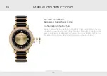 Предварительный просмотр 28 страницы Chronos Manufactures Mathieu Legrand Ciel d'Etoiles MLG-2110-A Instruction Manual / International Guarantee