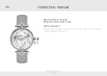 Предварительный просмотр 10 страницы Chronos Manufactures Mathieu Legrand Fleurs Volantes Instruction Manual