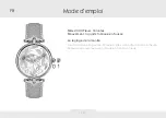 Предварительный просмотр 16 страницы Chronos Manufactures Mathieu Legrand Fleurs Volantes Instruction Manual