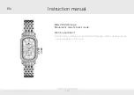 Предварительный просмотр 10 страницы Chronos Manufactures Mathieu Legrand Oblonge Instruction Manual