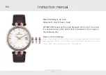 Предварительный просмотр 10 страницы Chronos Manufactures Mathieu Legrand Rayon de Lune Instruction Manual