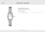 Предварительный просмотр 10 страницы Chronos Manufactures Mathieu Legrand Reflet du Temps Instruction Manual