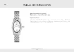 Предварительный просмотр 28 страницы Chronos Manufactures Mathieu Legrand Reflet du Temps Instruction Manual