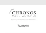 Chronos Manufactures Mathieu Legrand Tournante Instruction Manual / International Guarantee предпросмотр