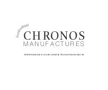 Preview for 1 page of Chronos Manufactures Mathis Montabon MM-04 Instruction Manual / International Guarantee