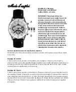 Предварительный просмотр 13 страницы Chronos Manufactures Richtenburg Apia R11700 Instruction Manual / International Guarantee