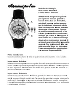 Предварительный просмотр 17 страницы Chronos Manufactures Richtenburg Apia R11700 Instruction Manual / International Guarantee