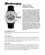 Предварительный просмотр 25 страницы Chronos Manufactures Richtenburg Apia R11700 Instruction Manual / International Guarantee