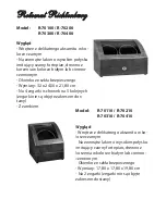 Preview for 28 page of Chronos Manufactures Richtenburg R-70100 Manual