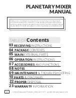 Preview for 2 page of Chronos 30R-001 Manual