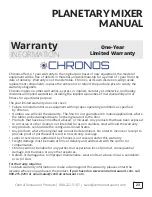 Preview for 23 page of Chronos 30R-001 Manual