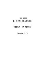 Chronos D100-V Series Operation Manual предпросмотр